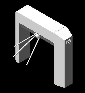 Tornio della metropolitana 3d