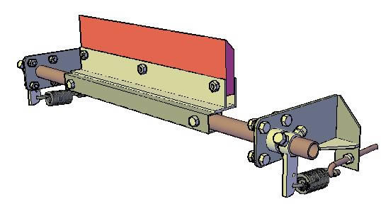 Raspador motriz 3d