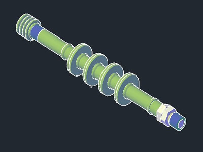 Axis for multiple saw machine