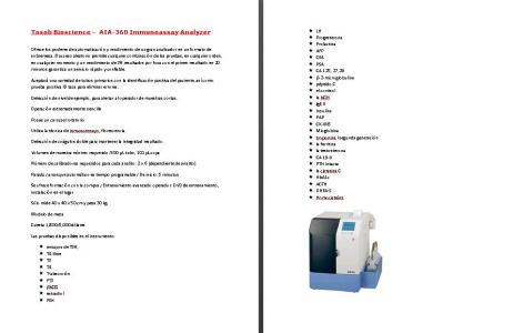 doc Immunoassay-Analysator