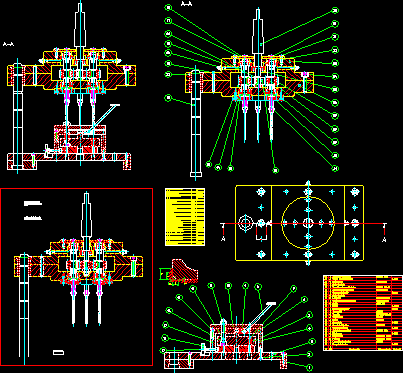 Taladro multiple