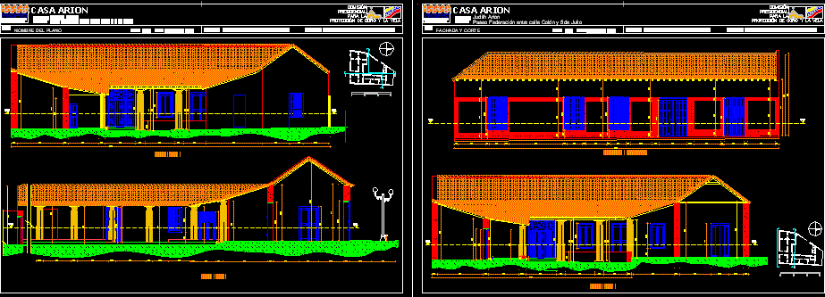 Casa arion. arquitectura colonial