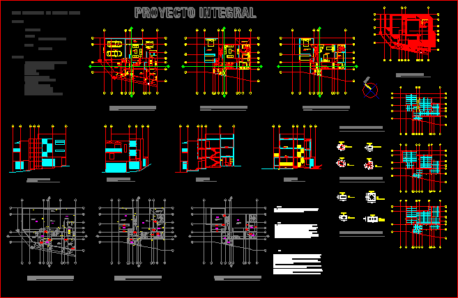 Casa a desnivel - proyecto