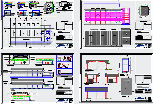 Proyecto galpon fabrica industrial