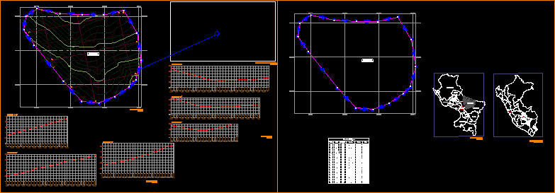 Topografia de queuna - paucartambo - cusco