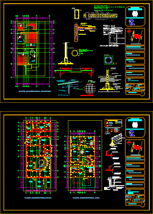 Estructura casa tipo residencial