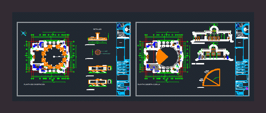 Edificio corporativo con plaza comercial