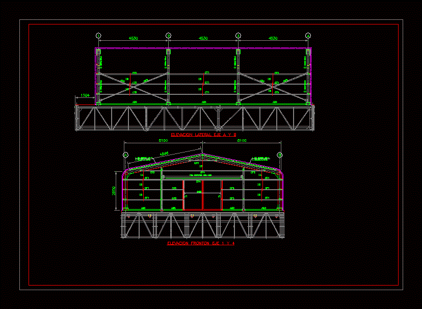 Bodega plataforma 100 ton