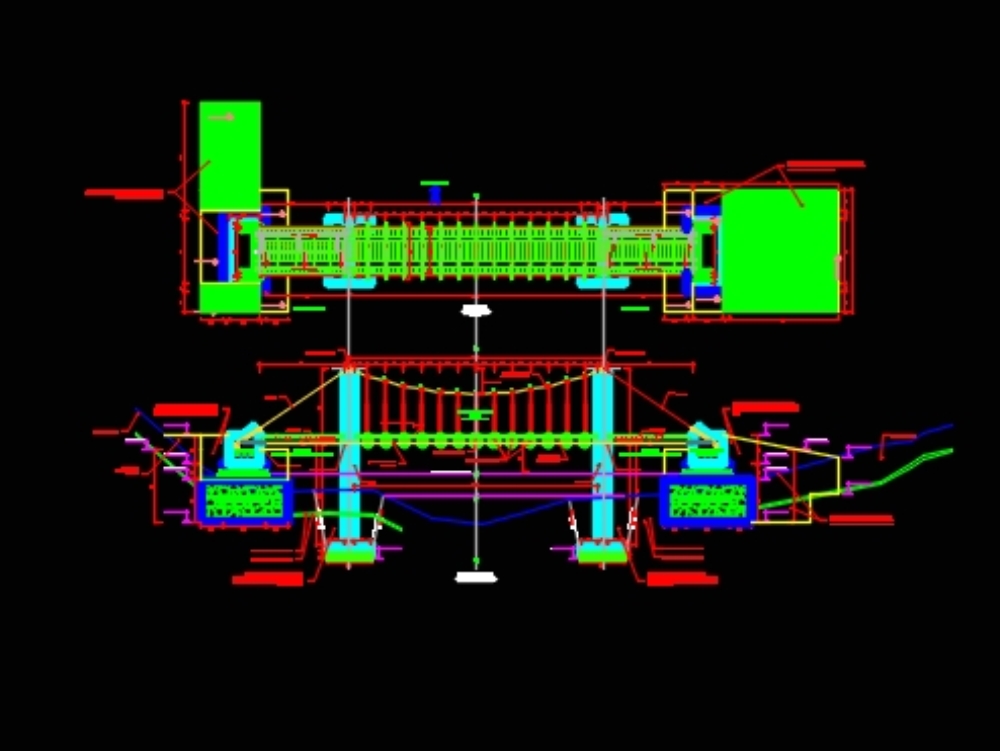 Ponte sospeso; dettagli di base