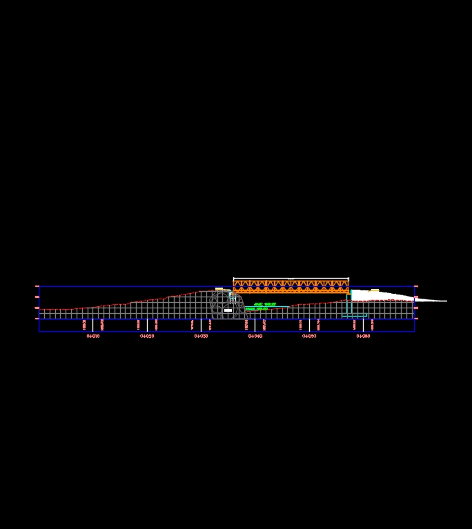 Modulbrücke l=20m Mabey Compact 200