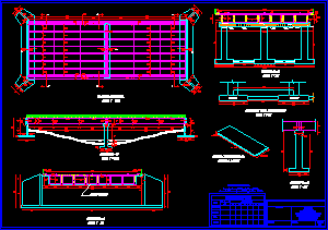 Detalles puente vehicular