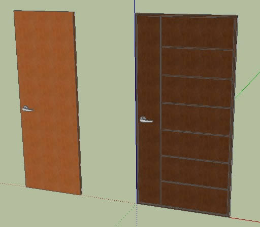 doors in sketchup