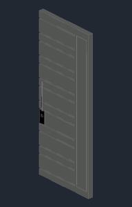 Puerta principal 0 .98 x 2.47