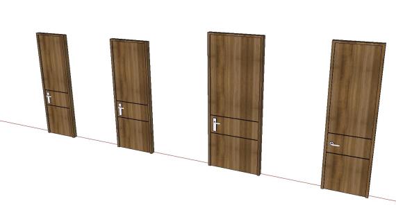 Portas de madeira