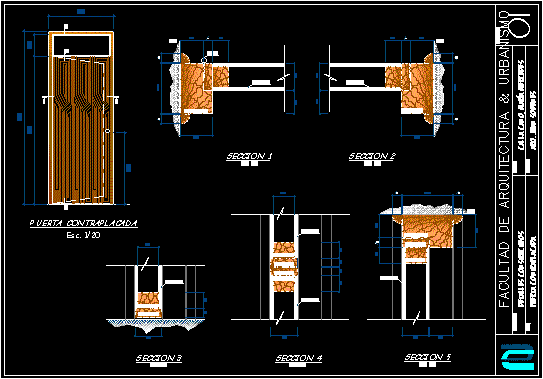 Puerta contraplacada