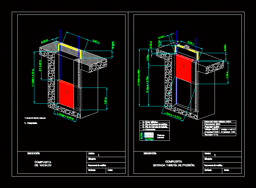 hydraulisches Tor