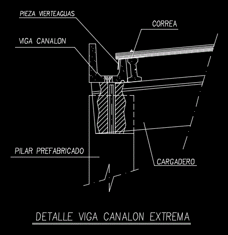 Canaleta prefabricada