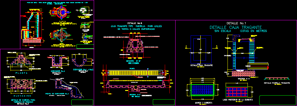 Detalles constructivos hidraulicos