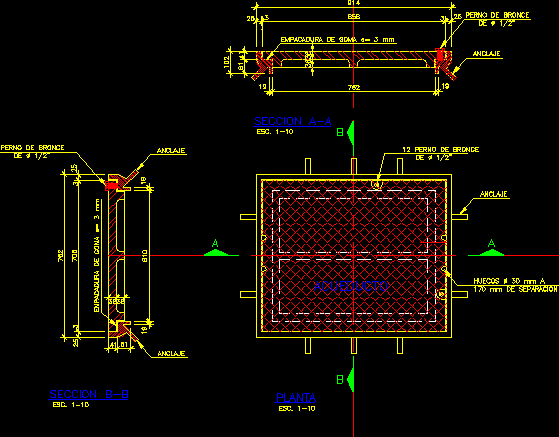 Detalle de tapa