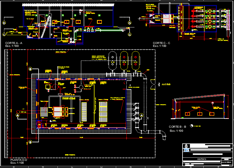 Estacion de bombeo de liquidos cloacales