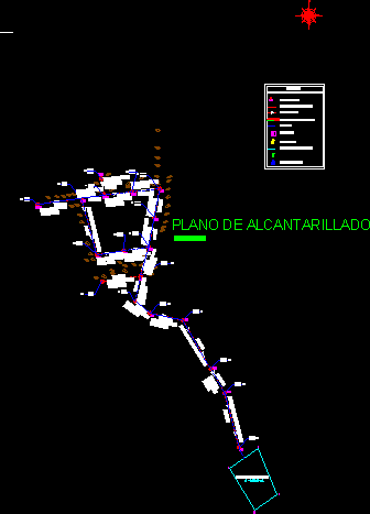 Plano alcantarillado