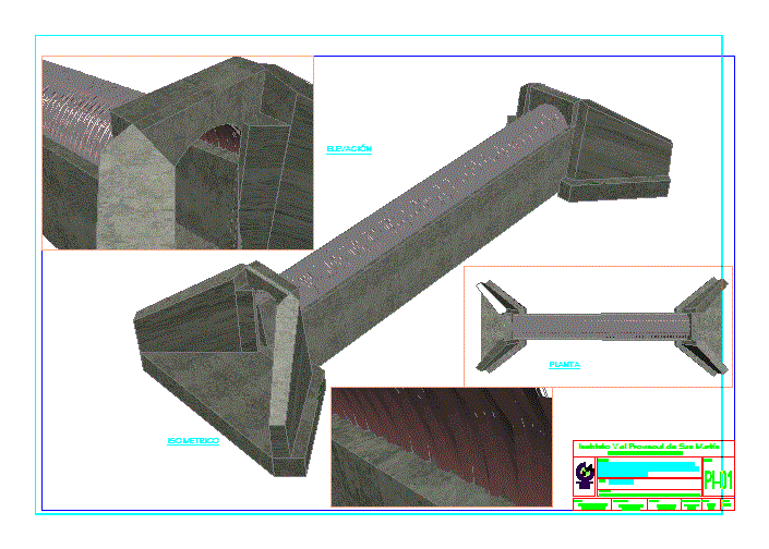 Alcantarilla 3d