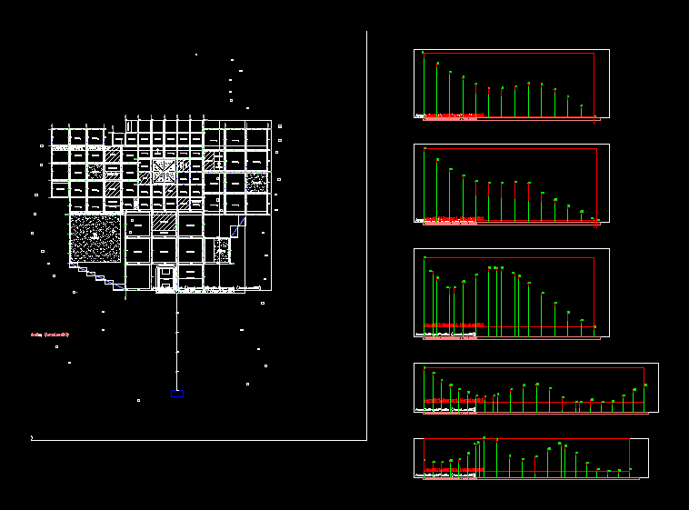 Plano de alcantarillado