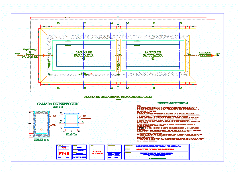 Planta de tratamiento de aguas residuales