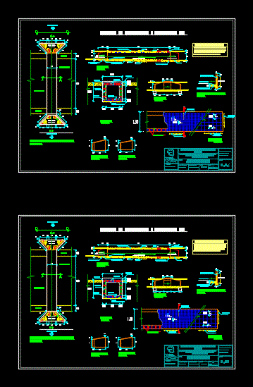 Plano de alcantarilla