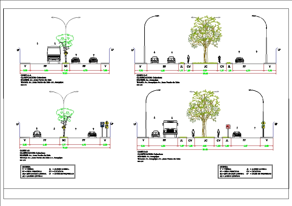 Senales de transito-seccion de via