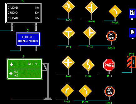 Straßenschilder