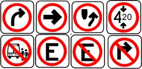 restrictive signs