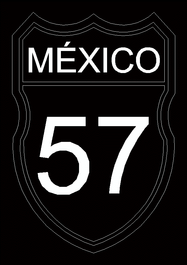 Nomenclatura carreteras mexico