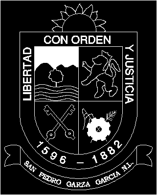 Offizielles Wappen der Gemeinde San Pedro Nuevo Leon Mexiko
