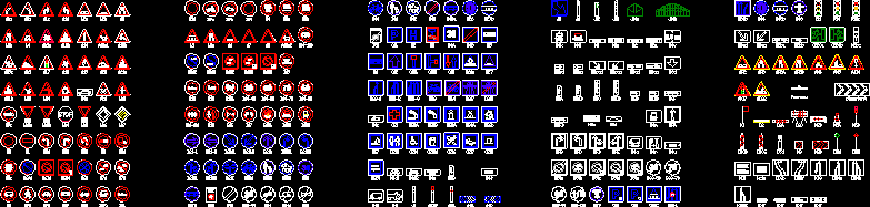 symbols to transport