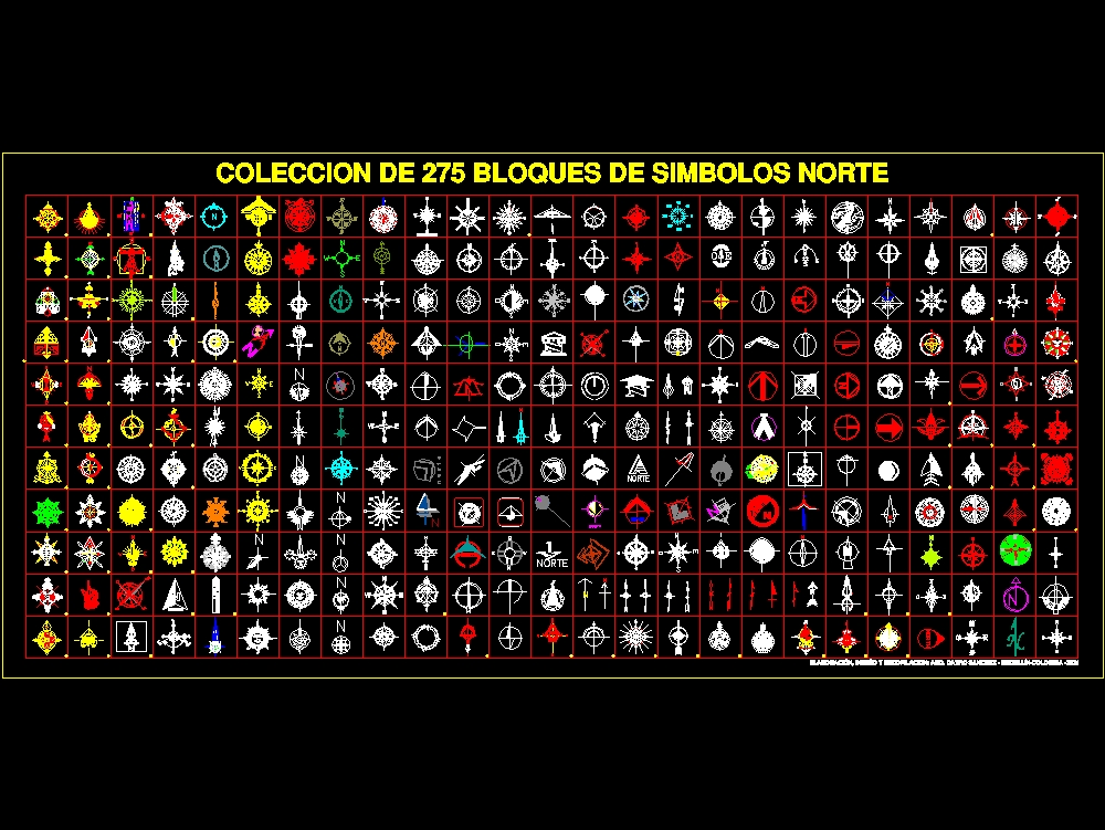 Download Gratuito Di Blocchi CAD Simboli Del Nord Download Gratuito Di Blocchi CAD Simboli Del Nord