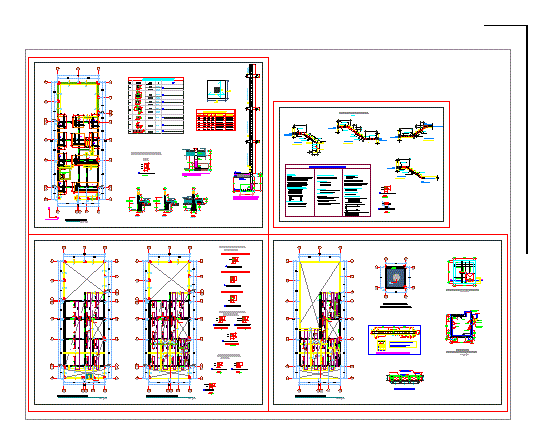 Plan des structures