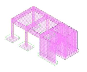 Measurement of structures with revit