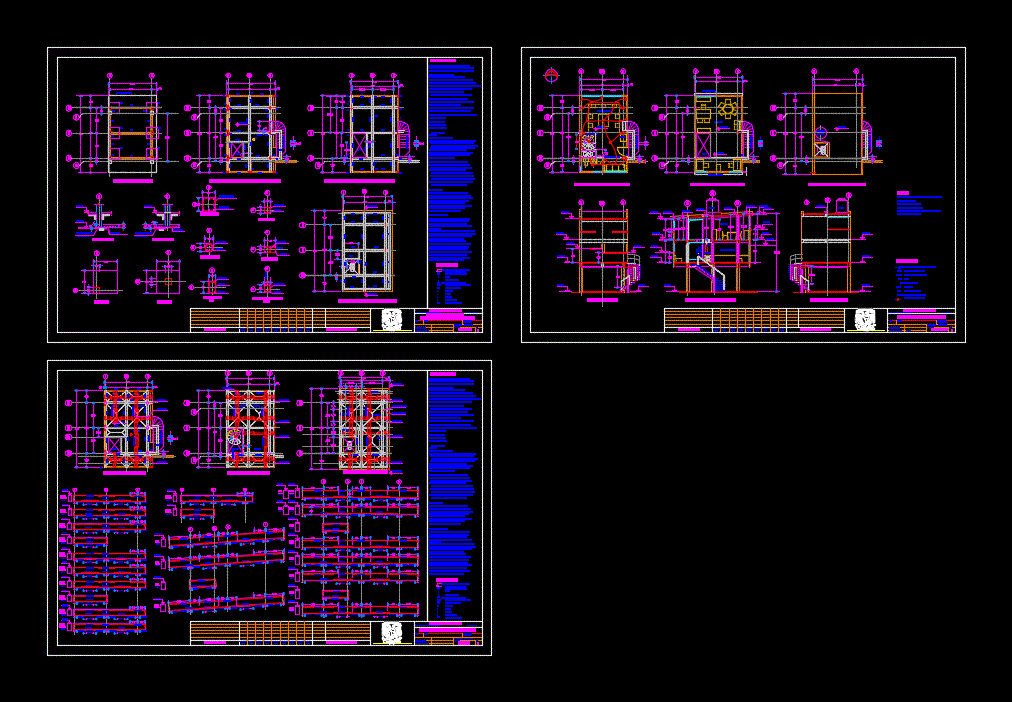 Projeto de construção de habitação 3 níveis