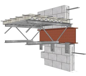 Connection Plant - Steel Joist Beams