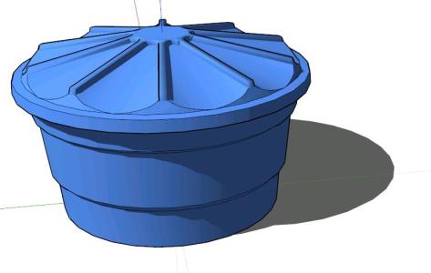 PVC-Wassertank