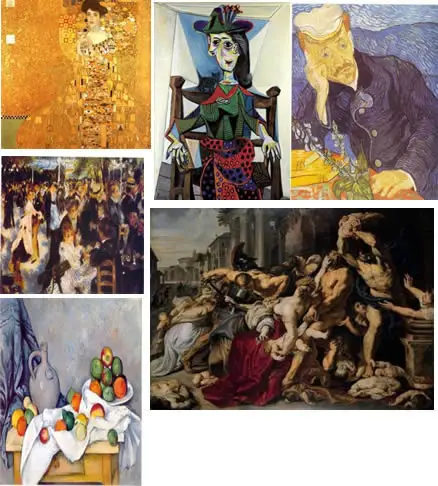 Images of paintings