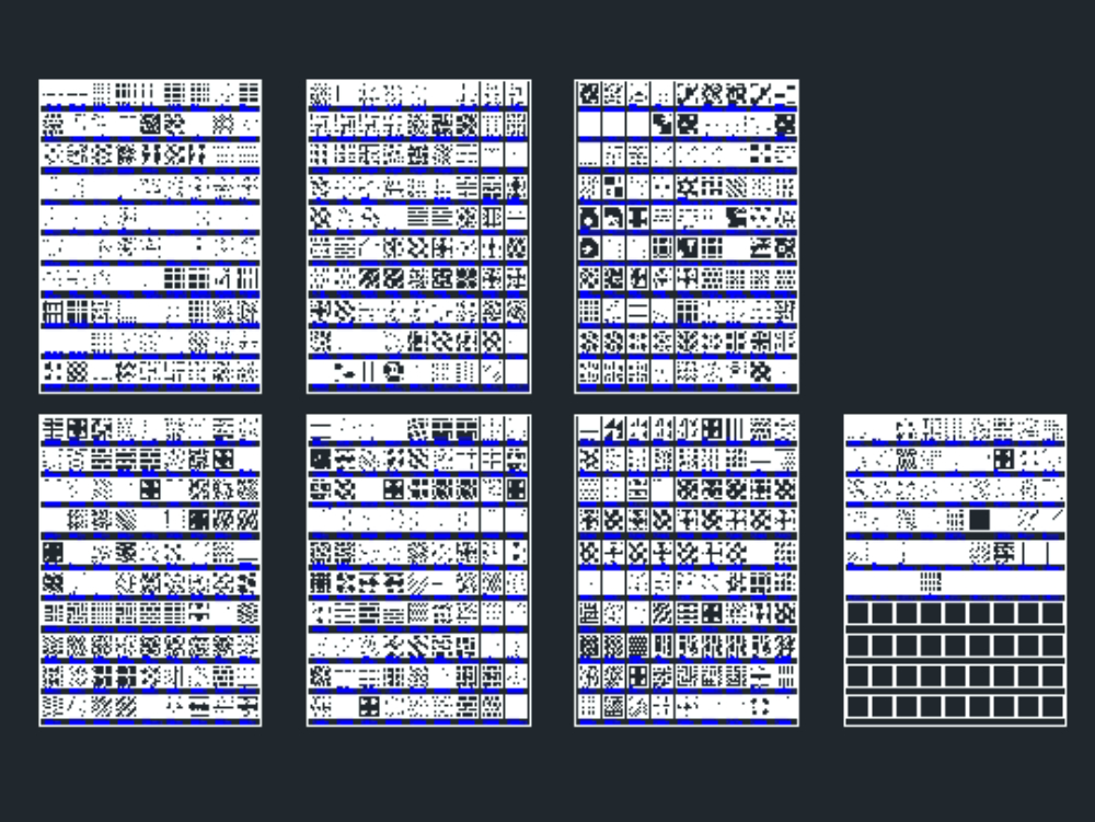 Hatch de autocad