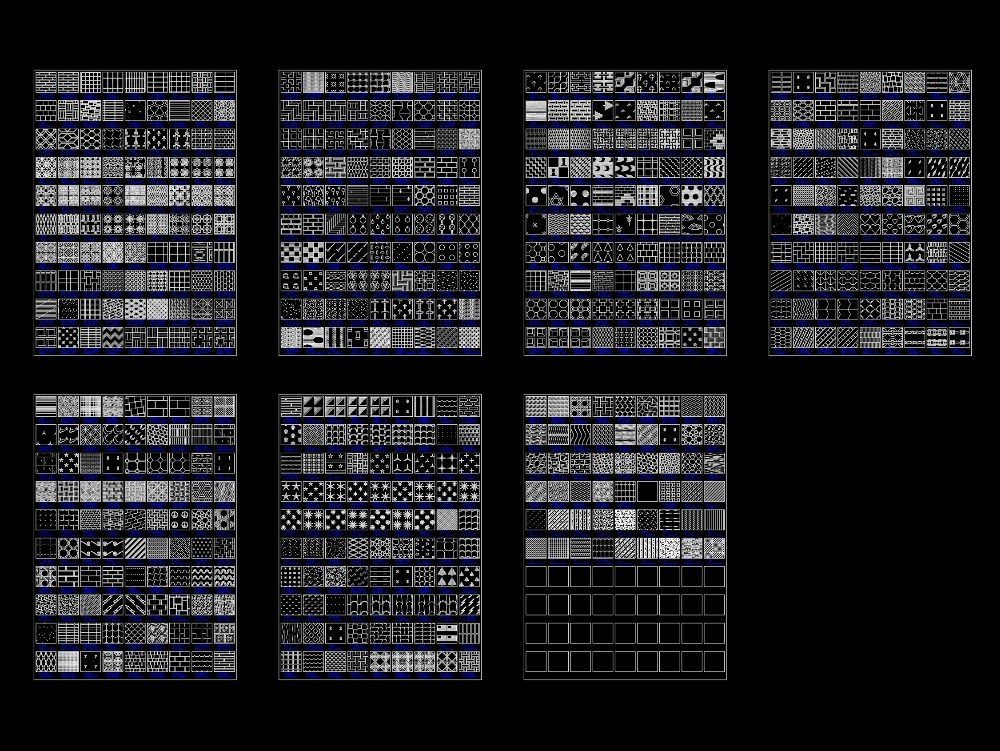 575 tratteggi per AutoCAD