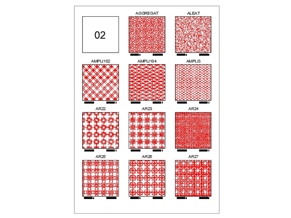 Biblioteca de blocos do AutoCAD