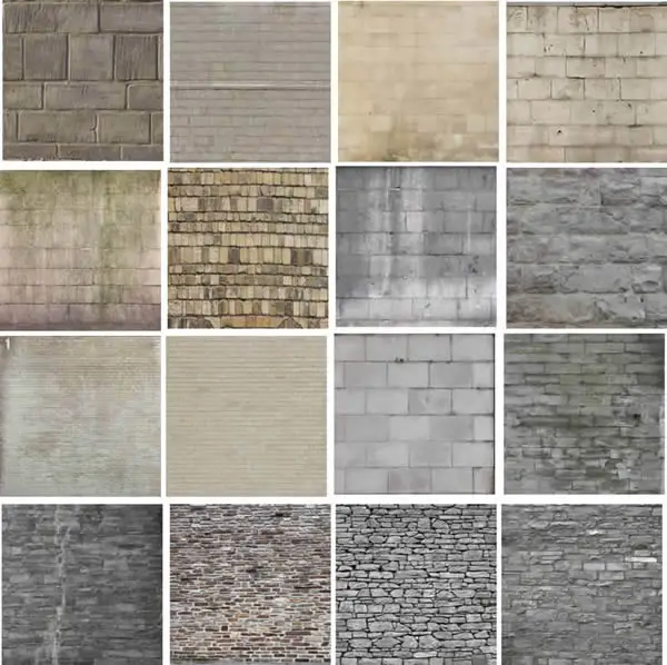 textures de briques