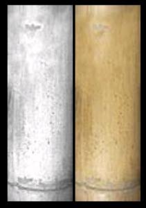 Textur des Bambusstamms