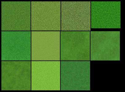 Pack of grass textures in high resolution JPG