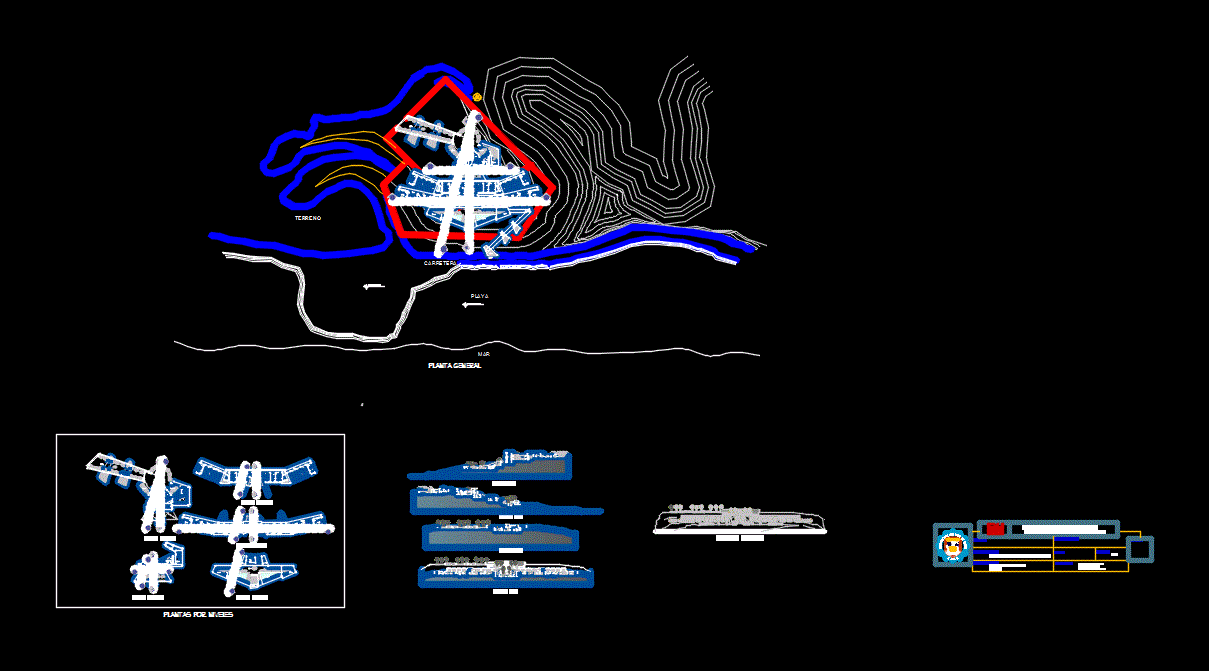 Salão de festas em AutoCAD, Baixar CAD Grátis (4.78 MB)