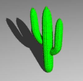 3D-Kaktus